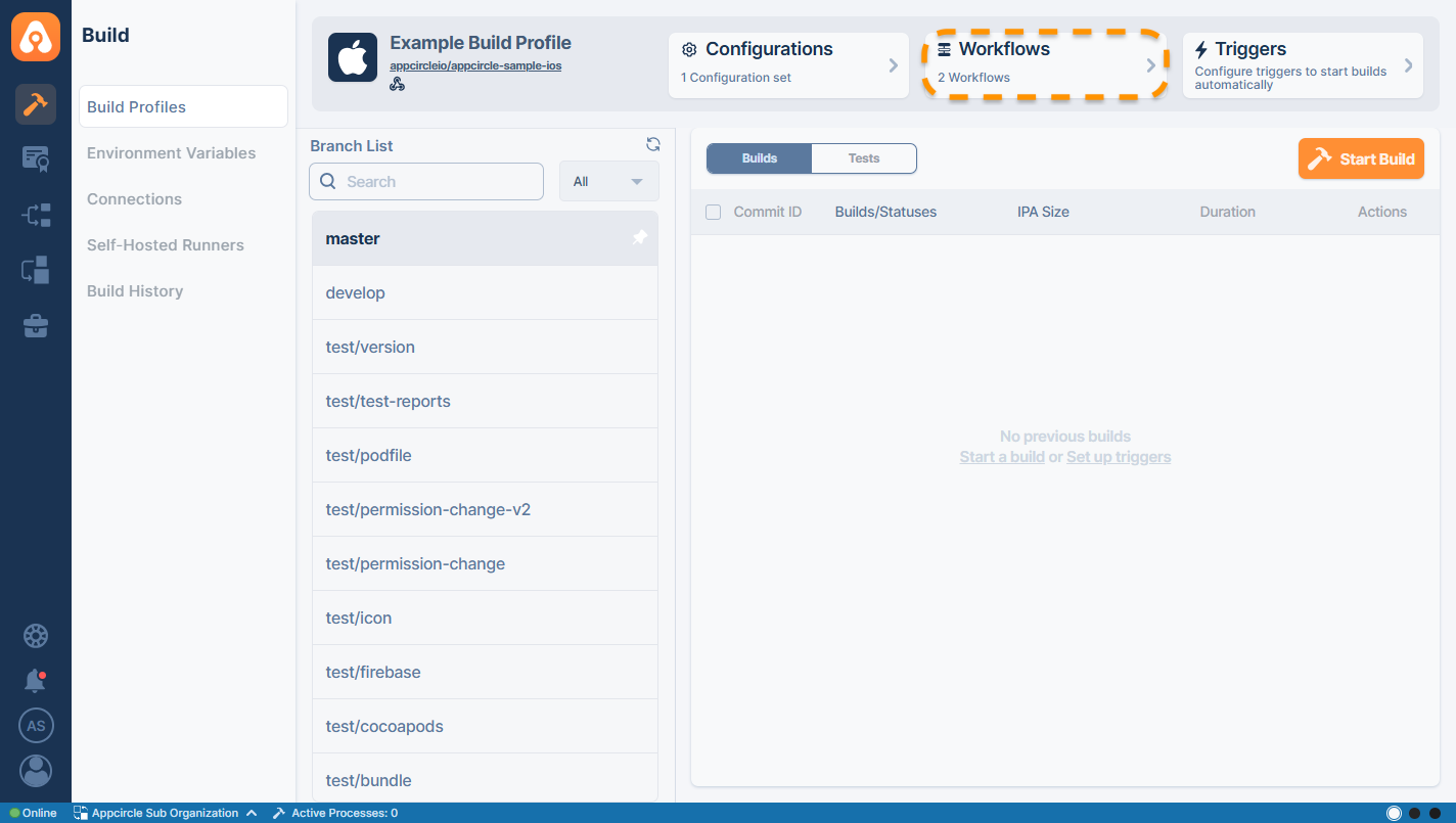 workflow overview