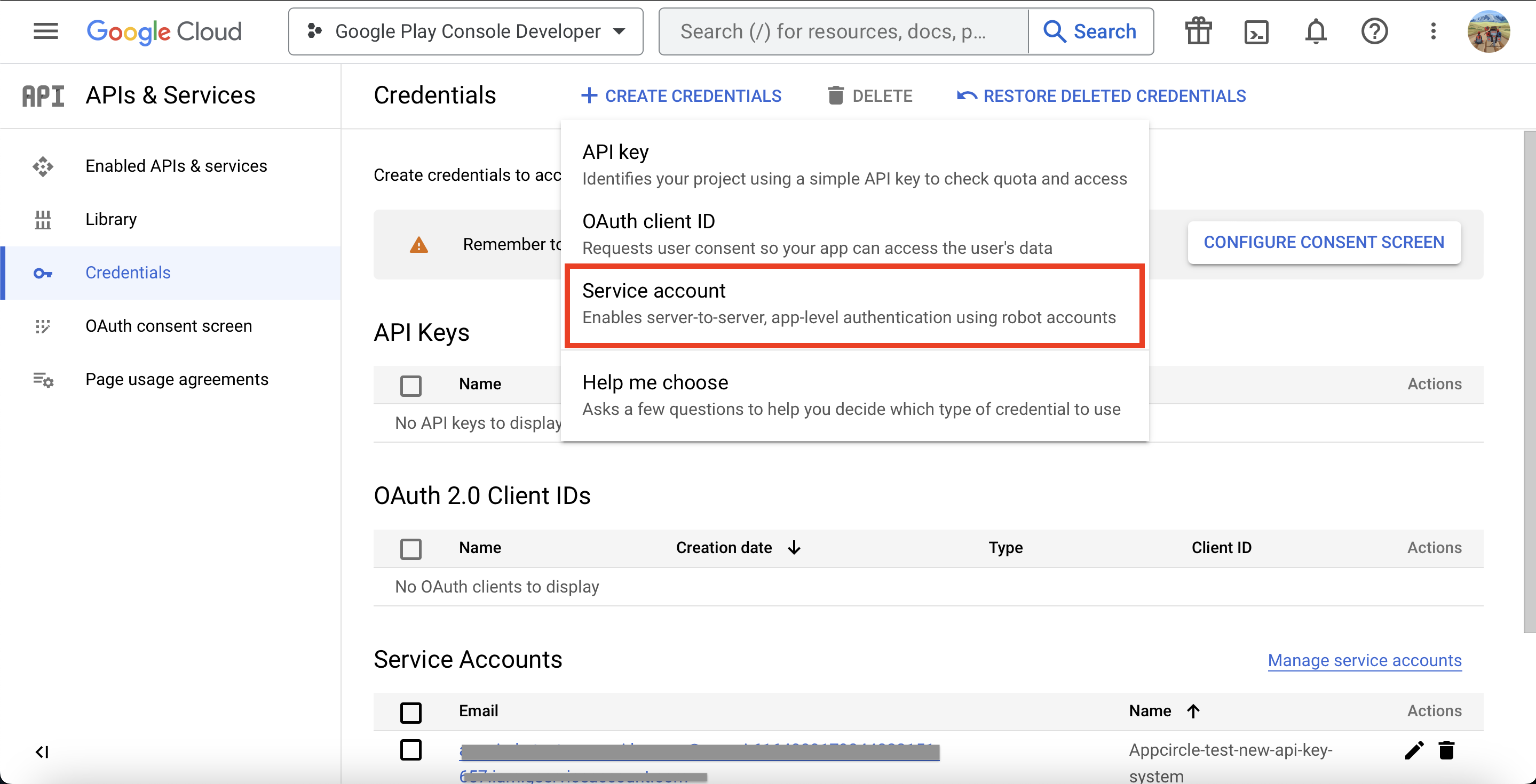 adding-a-google-play-service-account-appcircle-docs